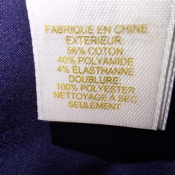 Elegant Kate Spade Royal Blue Sleeveless Dress With Open Back In A Size 6. EUC - Picture 5 of 14